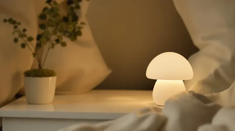 蘑菇造型的小夜灯 - 达达兔 蘑菇造型的小夜灯 封面